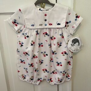 NWT Sarah Louise Baby Boy Bubble
